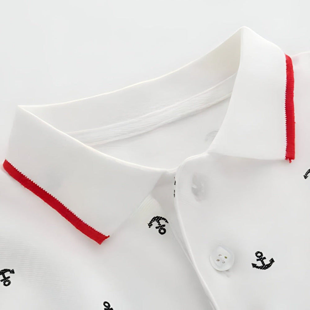 Pajacyk Polo Captain dla Chłopców – Organiczny Bawełniany Rampers