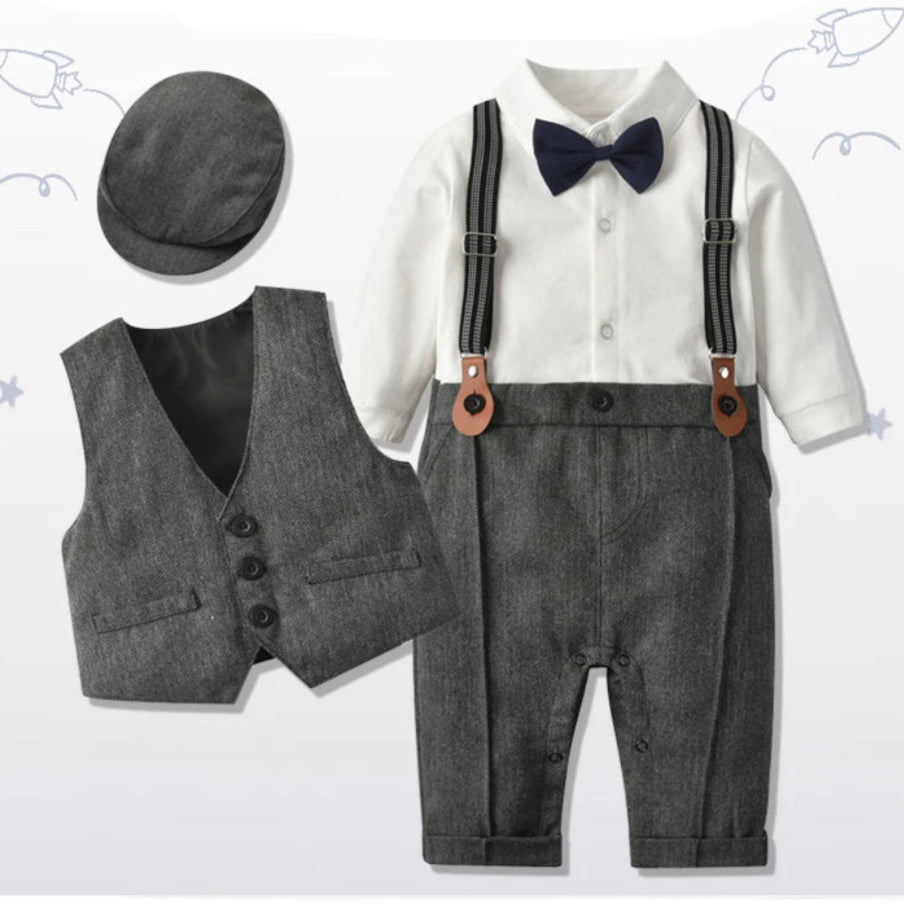 Copperfield Peaky Blinders Chłopięcy Vintage 5-Częściowy Zestaw