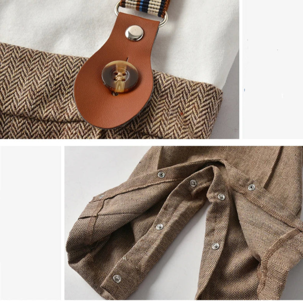 Copperfield Peaky Blinders Chłopięcy Vintage 5-Częściowy Zestaw
