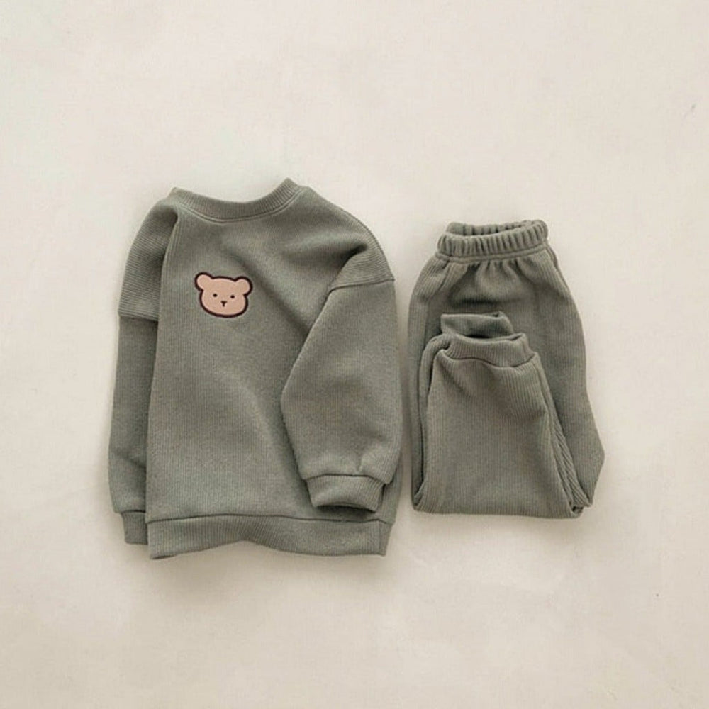 Teddy Soft Cotton Komplet dla Niemowląt i Maluchów (2-częściowy)