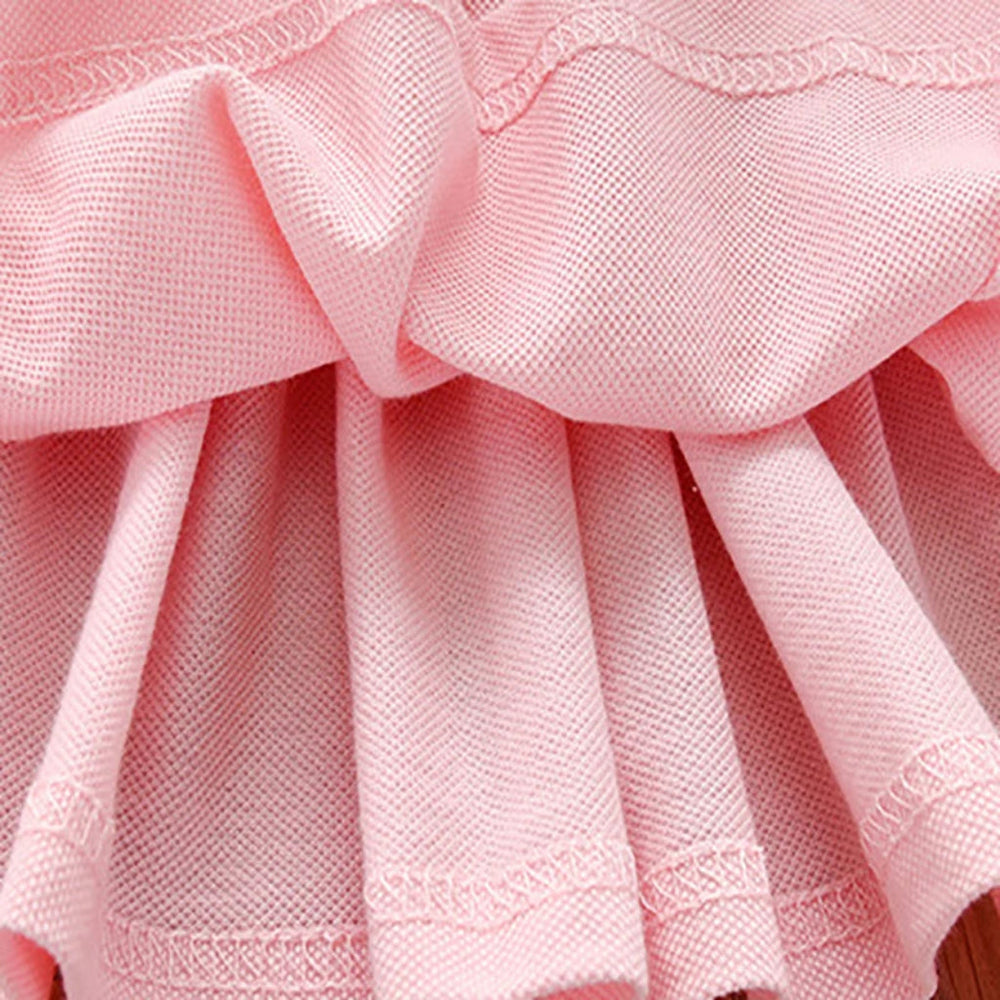 Pink Maven Sukienka Polo dla Dziewczynek – Ponadczasowa Elegancja w Różu