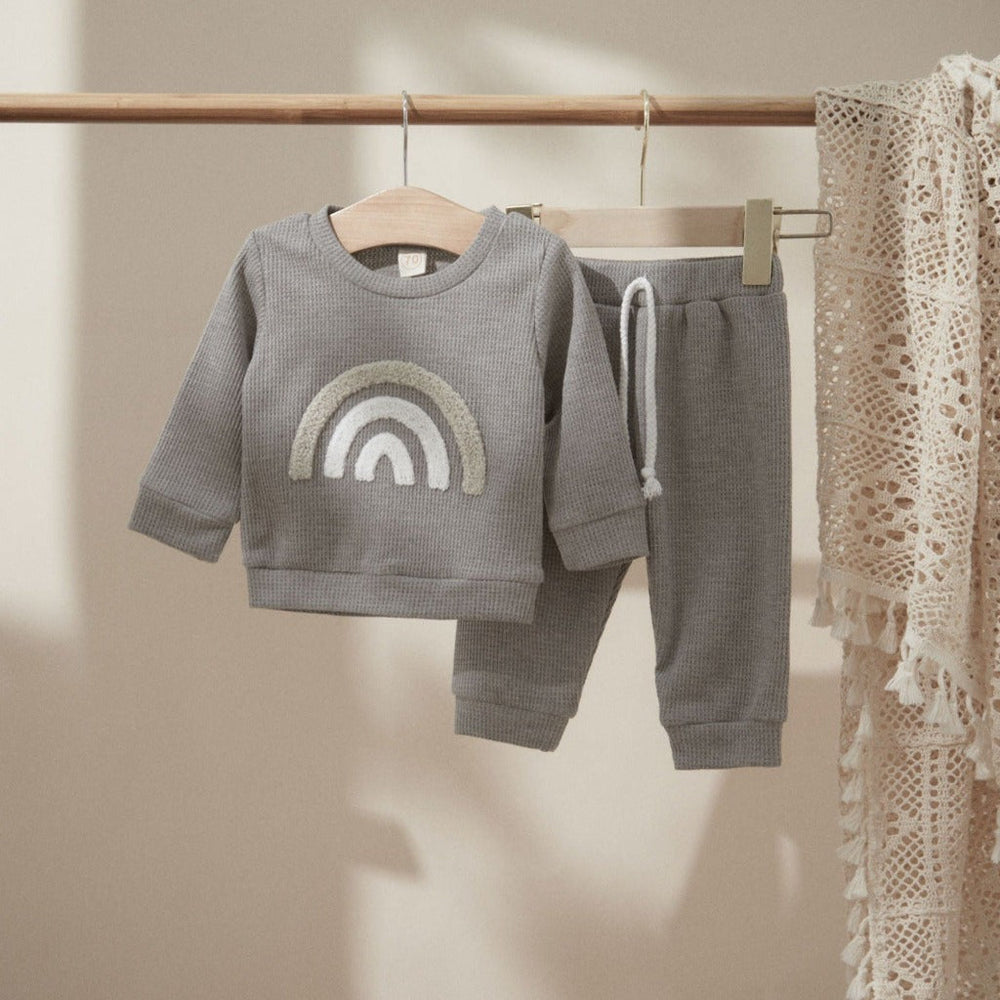 Soft Cotton Baby Set – Unisex 2-częściowy Zestaw z 100% Bawełny Organicznej