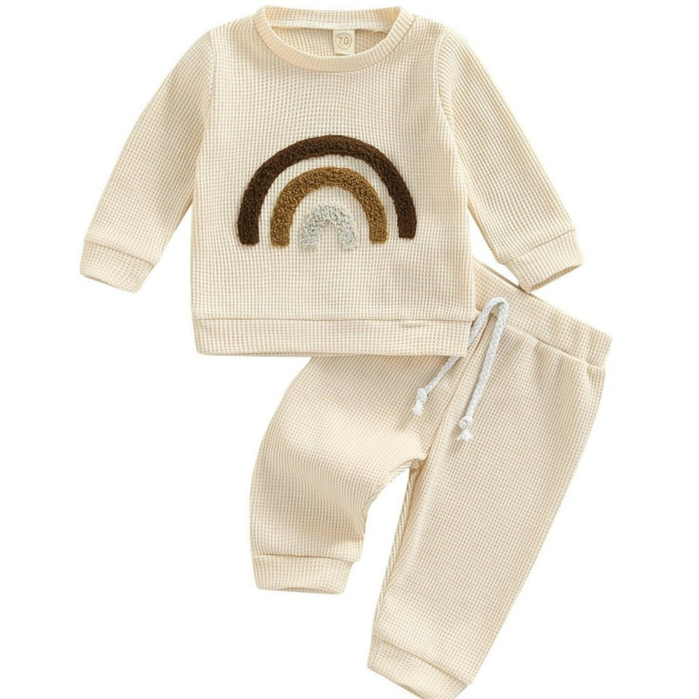 Soft Cotton Baby Set – Unisex 2-częściowy Zestaw z 100% Bawełny Organicznej
