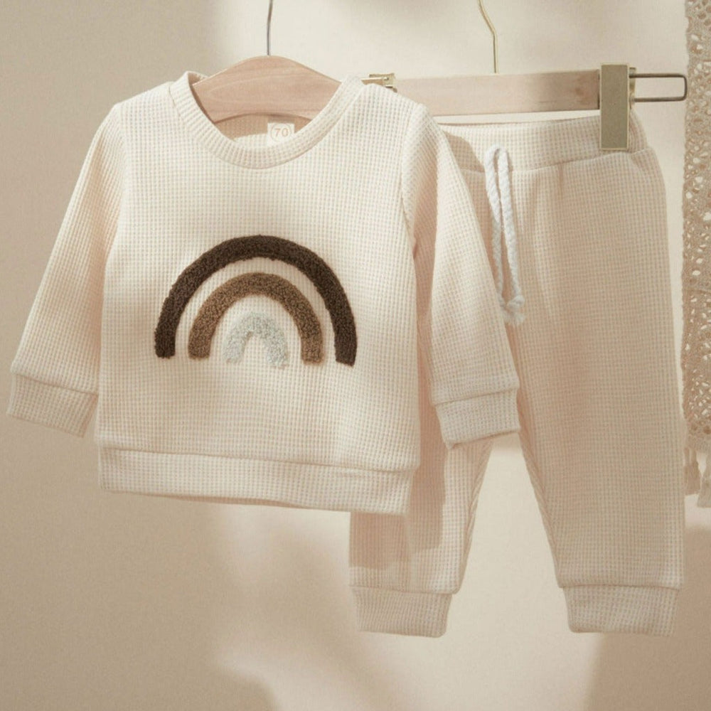 Soft Cotton Baby Set – Unisex 2-częściowy Zestaw z 100% Bawełny Organicznej