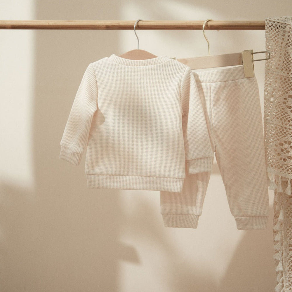 Soft Cotton Baby Set – Unisex 2-częściowy Zestaw z 100% Bawełny Organicznej