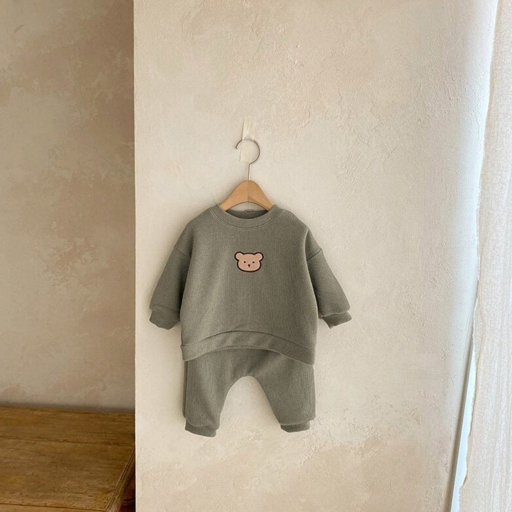 Teddy Soft Cotton Komplet dla Niemowląt i Maluchów (2-częściowy)