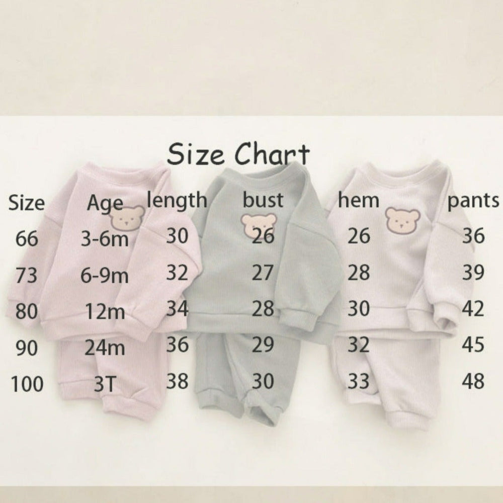 Teddy Soft Cotton Komplet dla Niemowląt i Maluchów (2-częściowy)