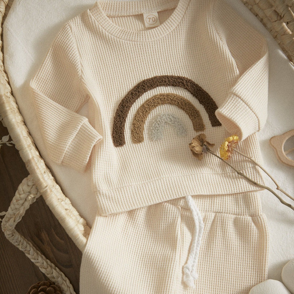 Soft Cotton Baby Set – Unisex 2-częściowy Zestaw z 100% Bawełny Organicznej
