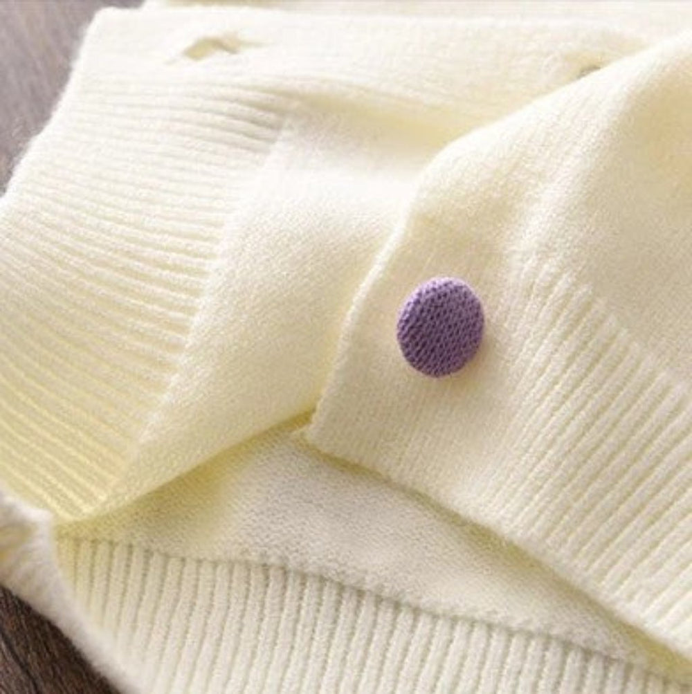 Autumn Iris Dziewczęcy Komplet 2-częściowy – Bluzka z Długim Rękawem ze Spódniczką