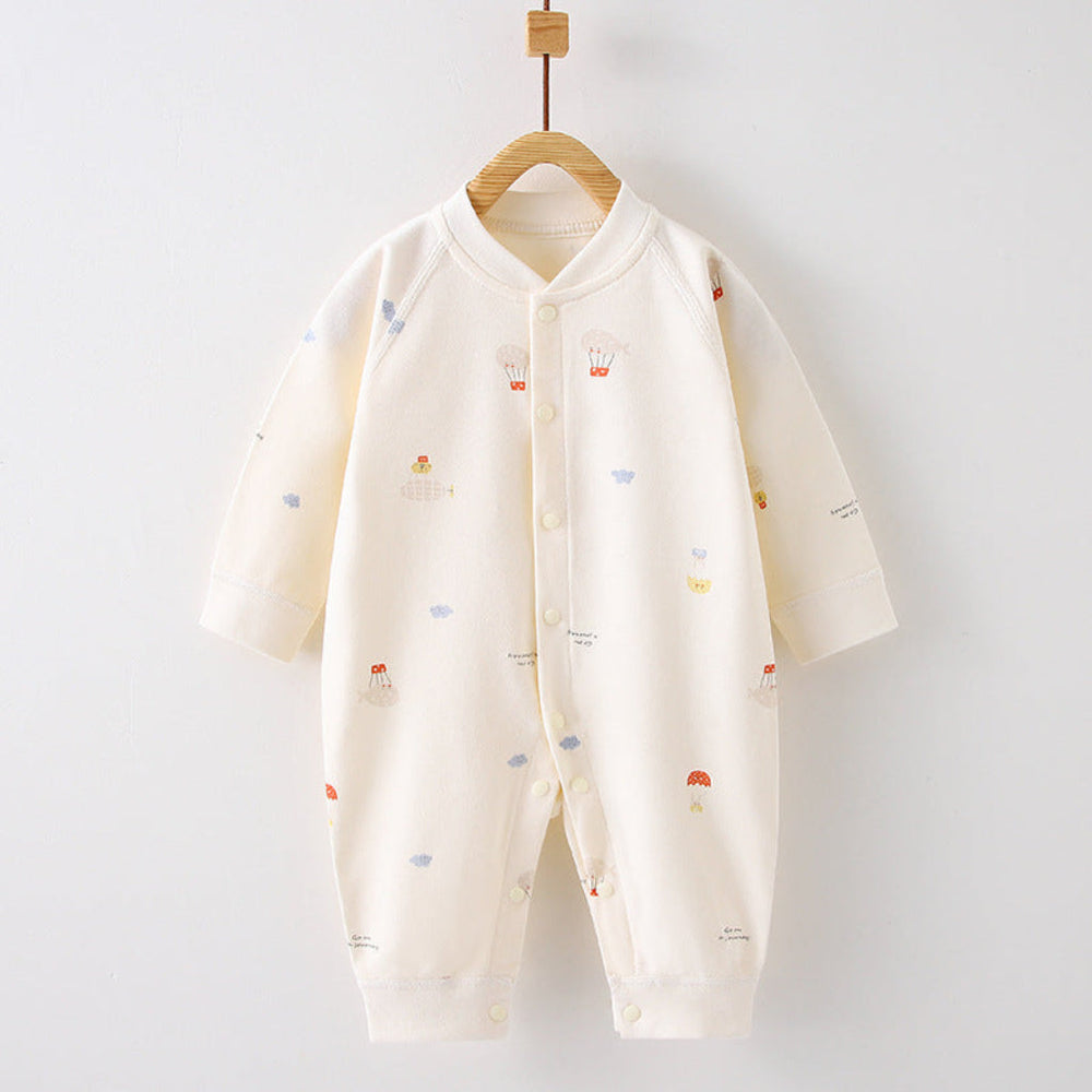 Supermiękkie Unisex Body dla Niemowląt z 100% Bawełny – Różne Urocze Printy