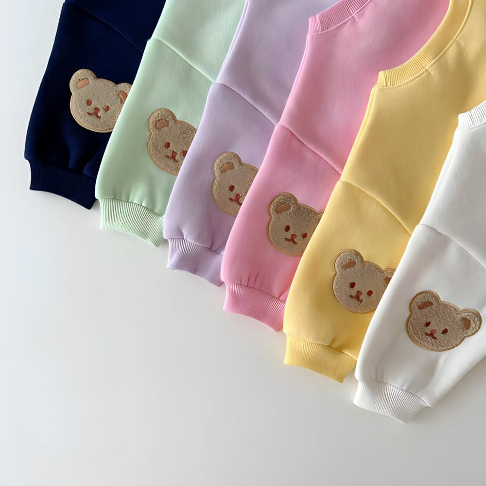 Zestaw Bluza i Spodnie Dresowe Unisex z Misiem (2-częściowy)