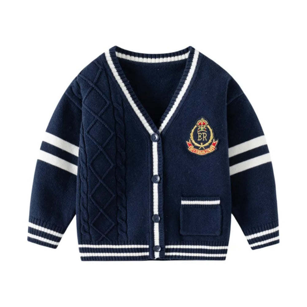 Little Charm Kamizelka dla Chłopców – Klasyczny Dzianinowy Design