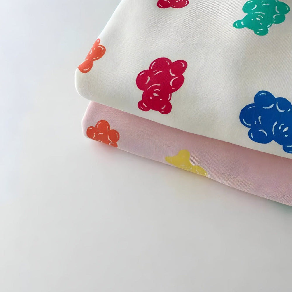 Zestaw 2-Częściowy Gummy Bear dla Niemowląt i Maluchów – Dres z Polarem