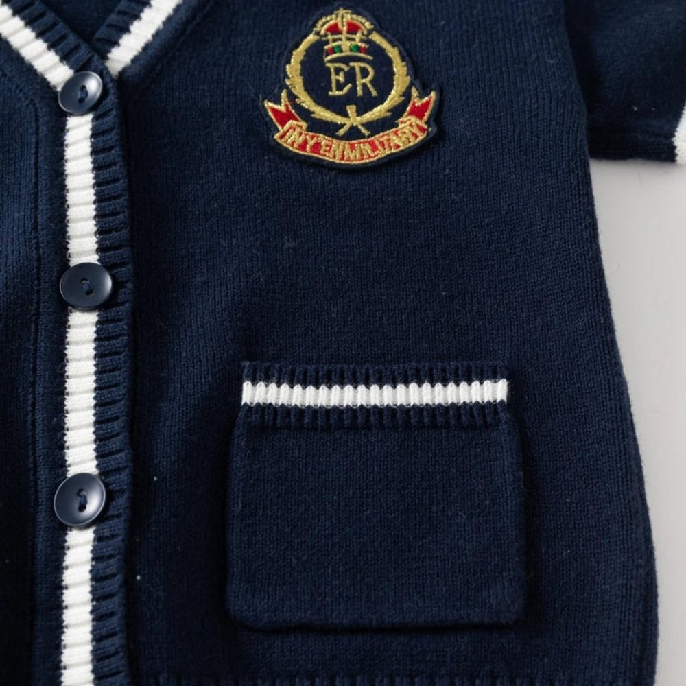 Little Charm Kamizelka dla Chłopców – Klasyczny Dzianinowy Design