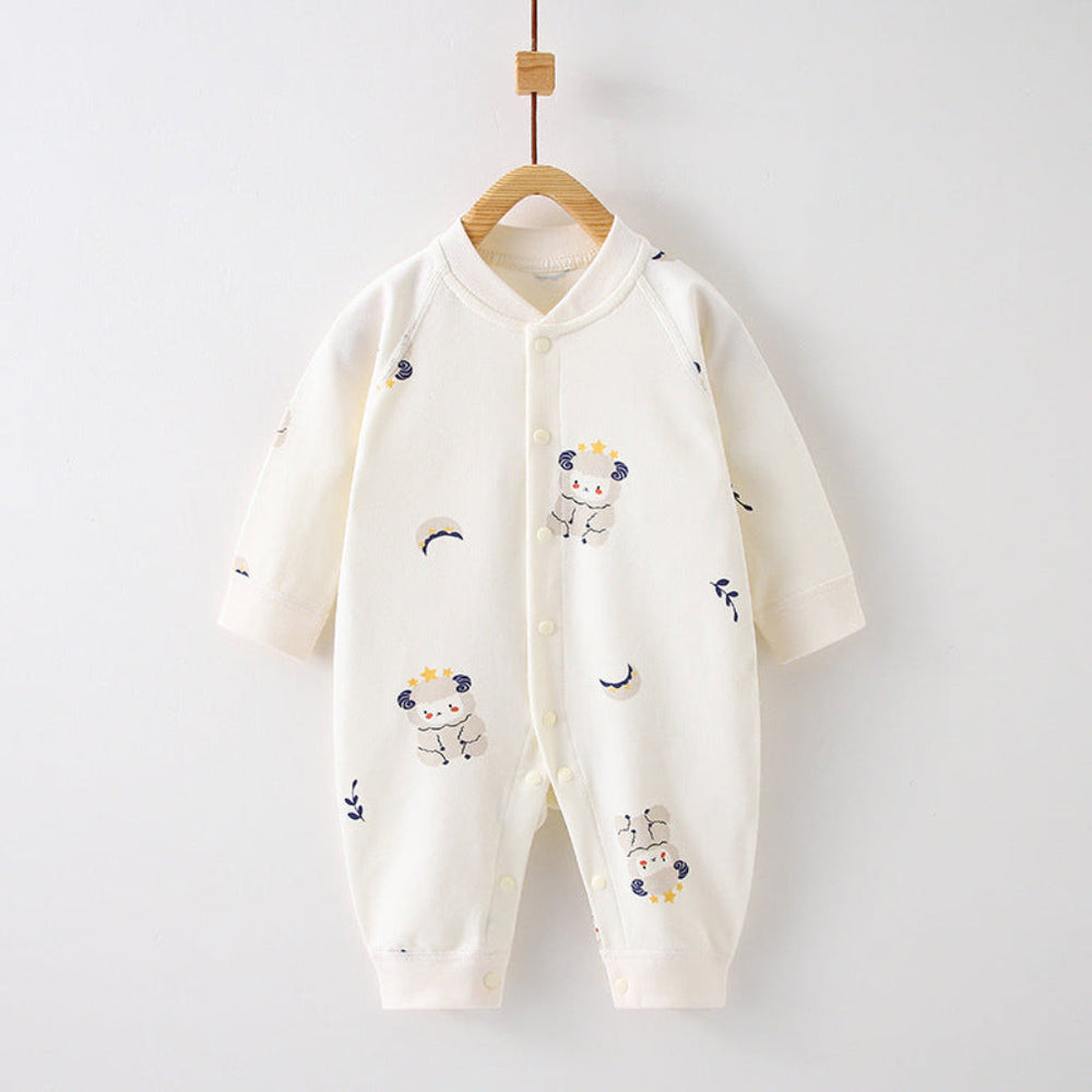Supermiękkie Unisex Body dla Niemowląt z 100% Bawełny – Różne Urocze Printy