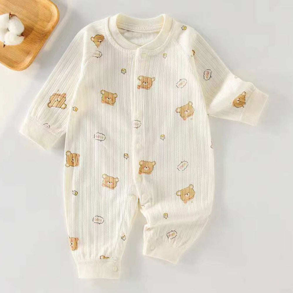 Supermiękkie Unisex Body dla Niemowląt z 100% Bawełny – Różne Urocze Printy
