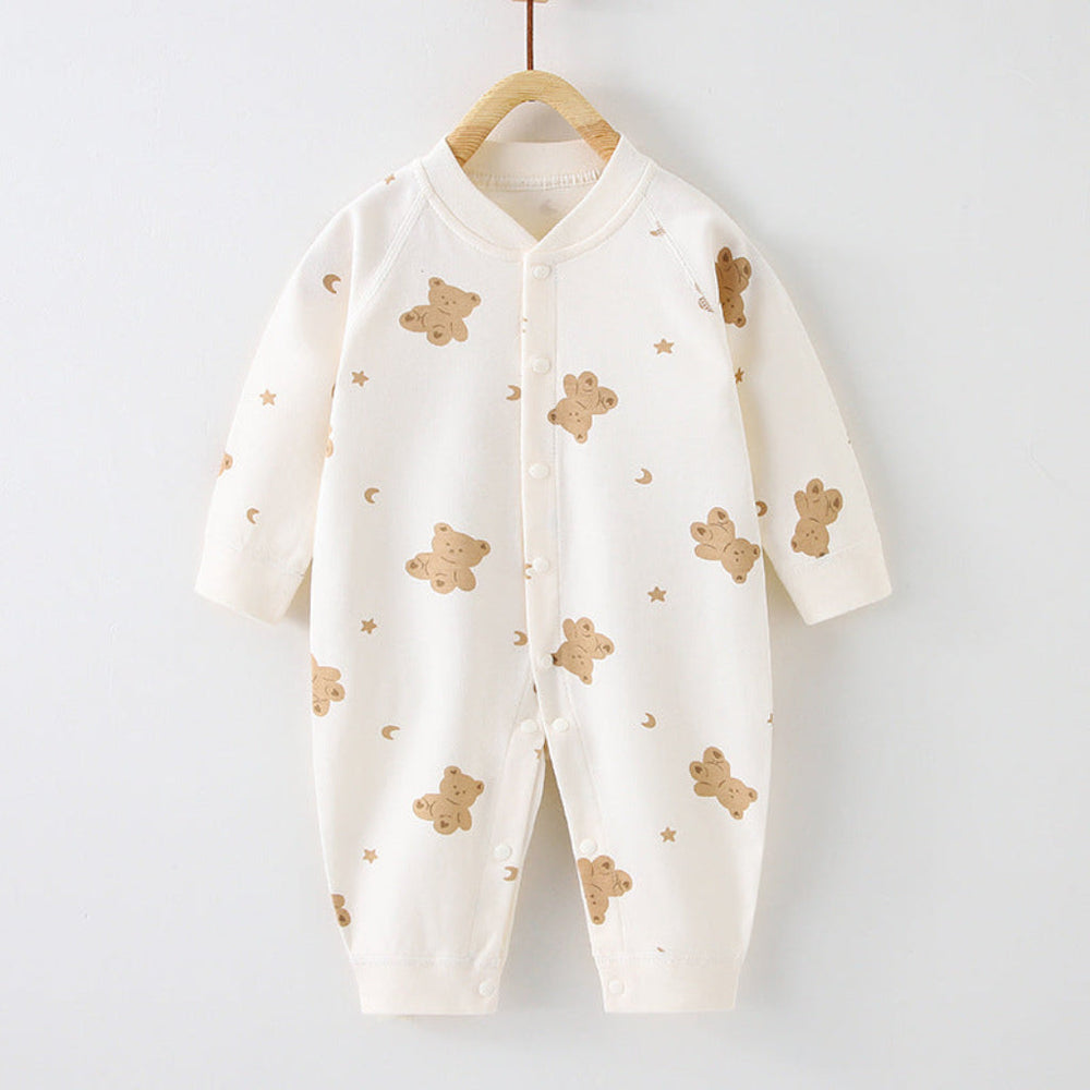 Supermiękkie Unisex Body dla Niemowląt z 100% Bawełny – Różne Urocze Printy