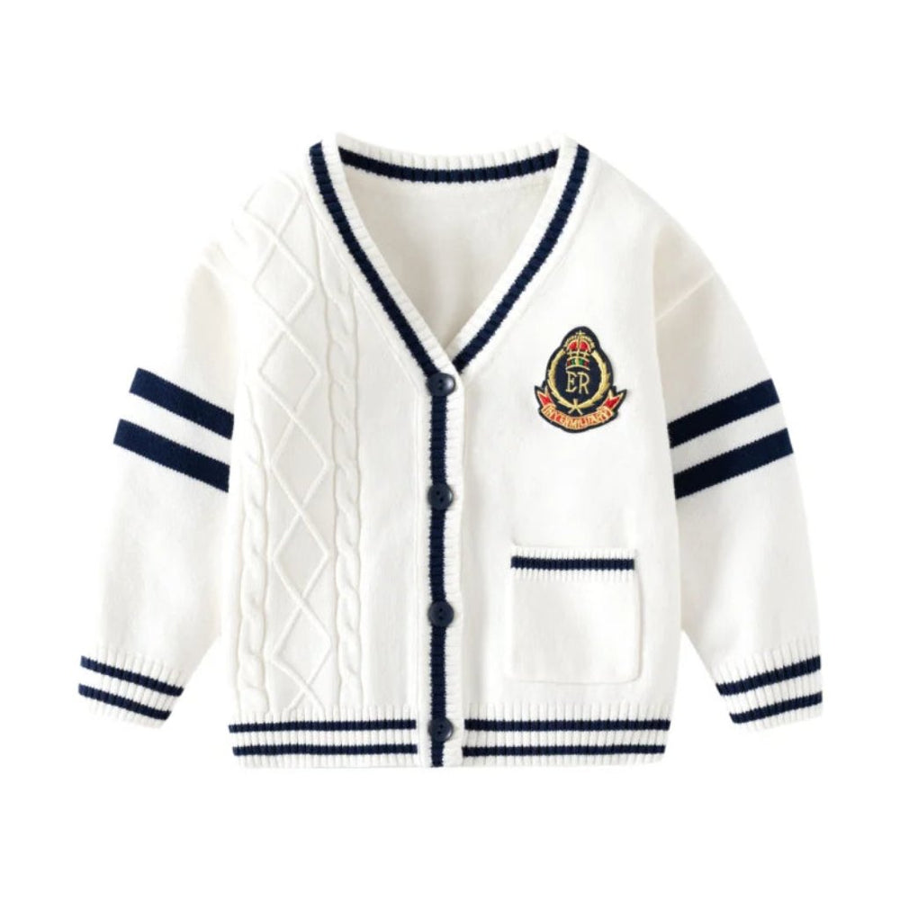 Little Charm Kamizelka dla Chłopców – Klasyczny Dzianinowy Design