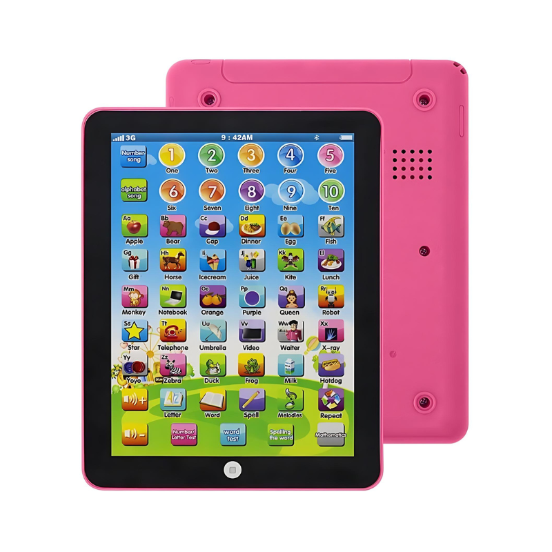Edukacyjny Tablet dla Dzieci – Interaktywna Zabawka Edukacyjna 3-6 Lat