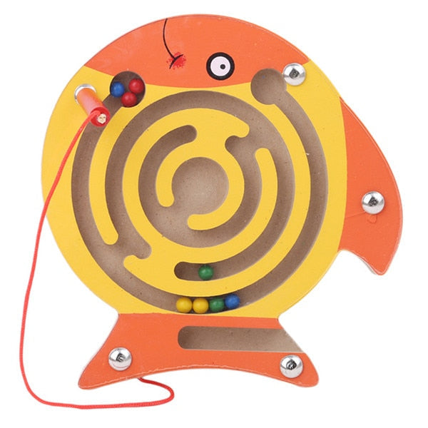 BrainMaze Explorer – Montessori Magnetyczny Labirynt dla Dzieci 3+ | Rozwój Poznawczy i Zabawa Rozwijająca Rozwiązywanie Problemów