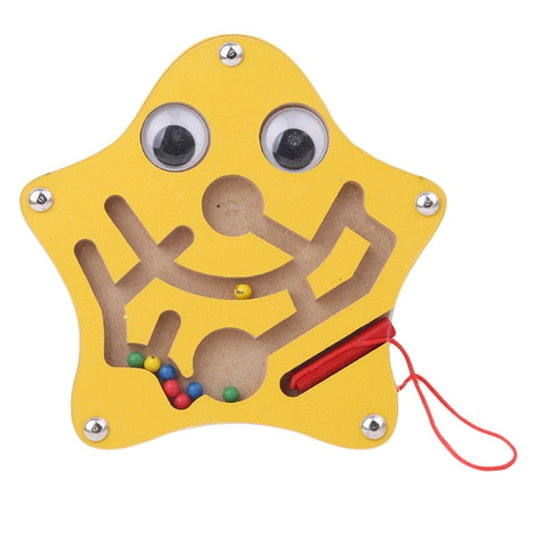 BrainMaze Explorer – Montessori Magnetyczny Labirynt dla Dzieci 3+ | Rozwój Poznawczy i Zabawa Rozwijająca Rozwiązywanie Problemów