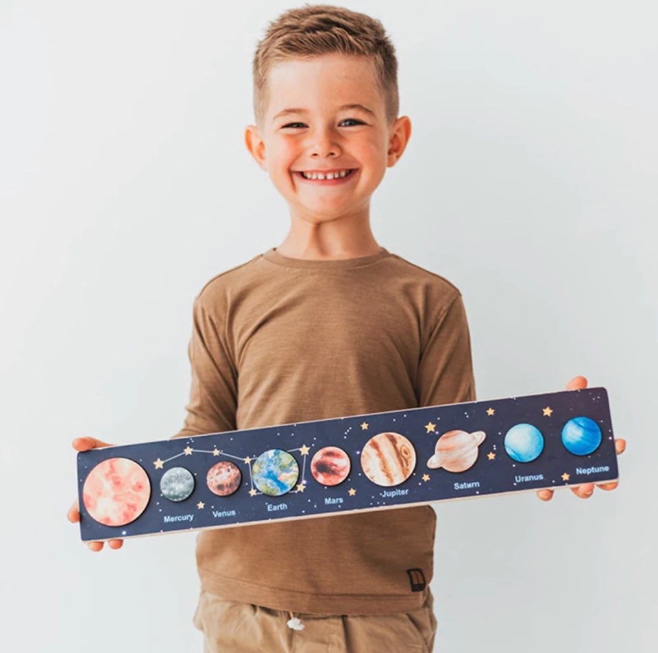 GalaxyExplorer Puzzle Kosmiczne dla Maluchów – Naucz się Układu Słonecznego Bawiąc się