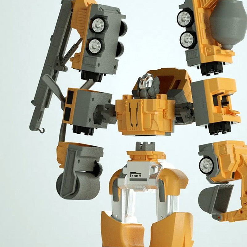 Magnetyczna Zabawka Konstrukcyjna dla Dzieci – 26-częściowy Zestaw Kreatywnych Pojazdów i Robotów | BuildoMag