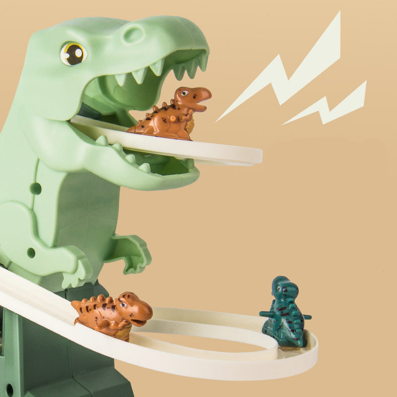 Tor Wyścigowy Dinozaur – Automatyczne Wspinanie i Światło LED