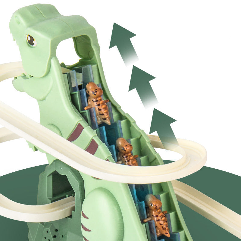 Tor Wyścigowy Dinozaur – Automatyczne Wspinanie i Światło LED