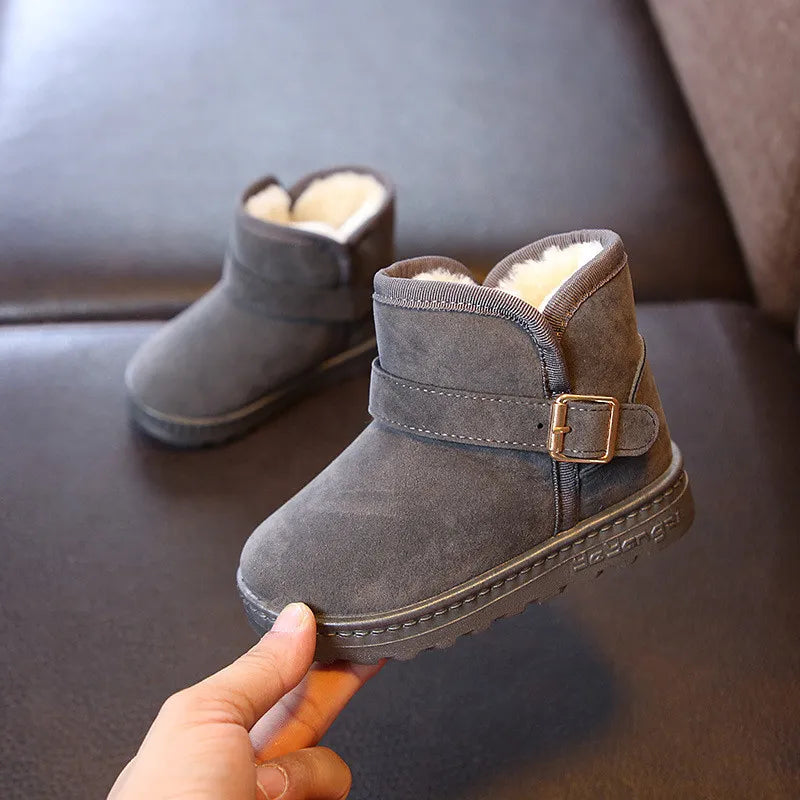 Ciepłe Dziecięce Buty Zimowe – Antypoślizgowe, Ocieplane i Wygodne | FrostySteps ArcticWalk