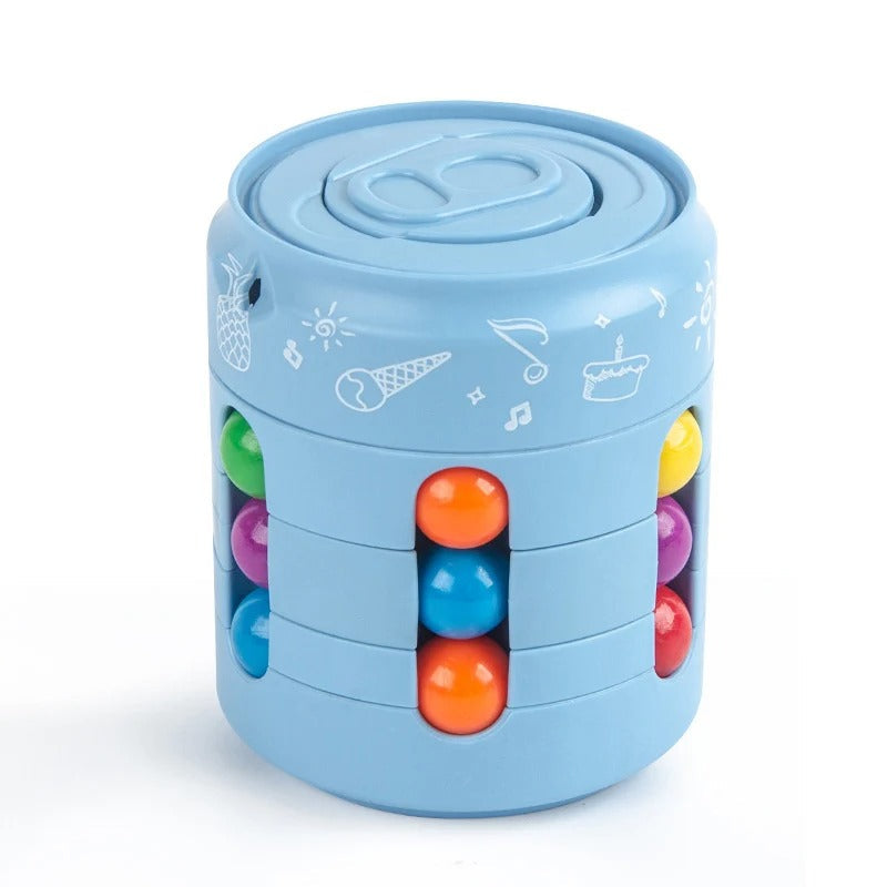 SpinMind Cube – Redukcja Stresu i Trener Koncentracji | Edukacyjna Kostka Fidget dla Dzieci i Dorosłych