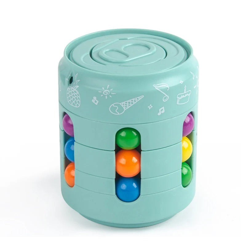 SpinMind Cube – Redukcja Stresu i Trener Koncentracji | Edukacyjna Kostka Fidget dla Dzieci i Dorosłych
