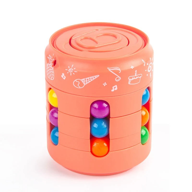 SpinMind Cube – Redukcja Stresu i Trener Koncentracji | Edukacyjna Kostka Fidget dla Dzieci i Dorosłych