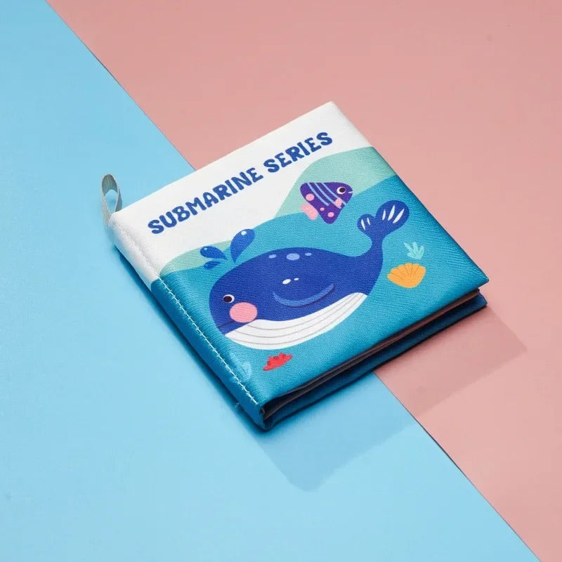 Nuvello SensorySoft Książeczka Sensoryczna dla Niemowląt – Miękka Szeleszcząca Książeczka dla Dzieci 0–36 Miesięcy, Zabawka Sensoryczna