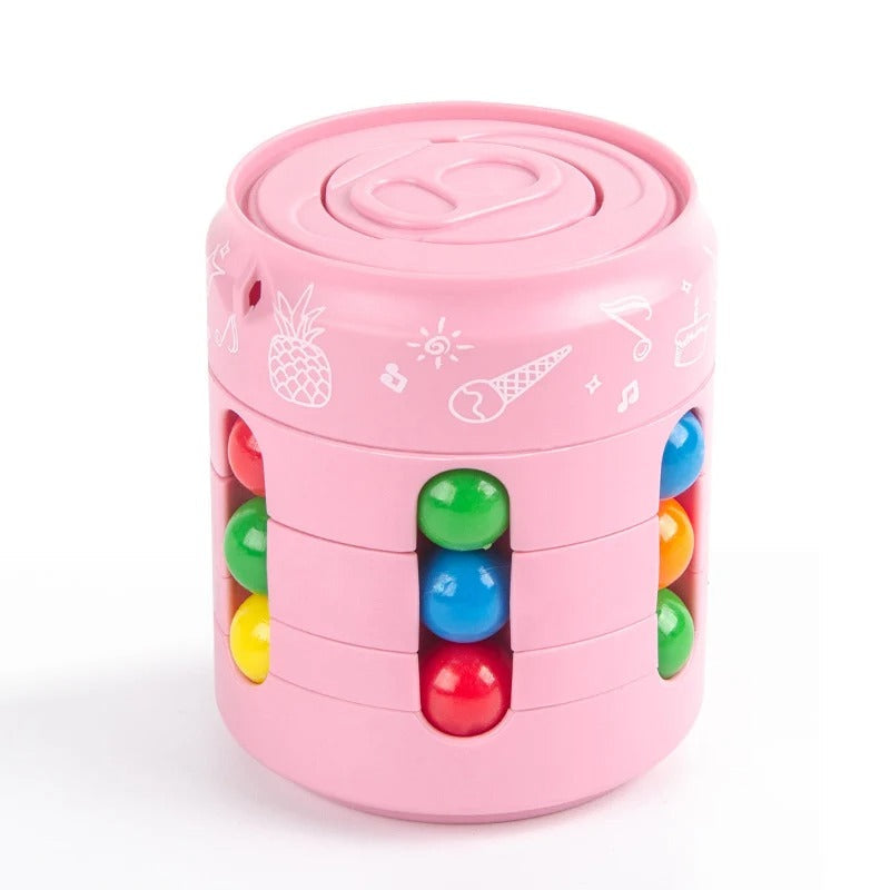SpinMind Cube – Redukcja Stresu i Trener Koncentracji | Edukacyjna Kostka Fidget dla Dzieci i Dorosłych