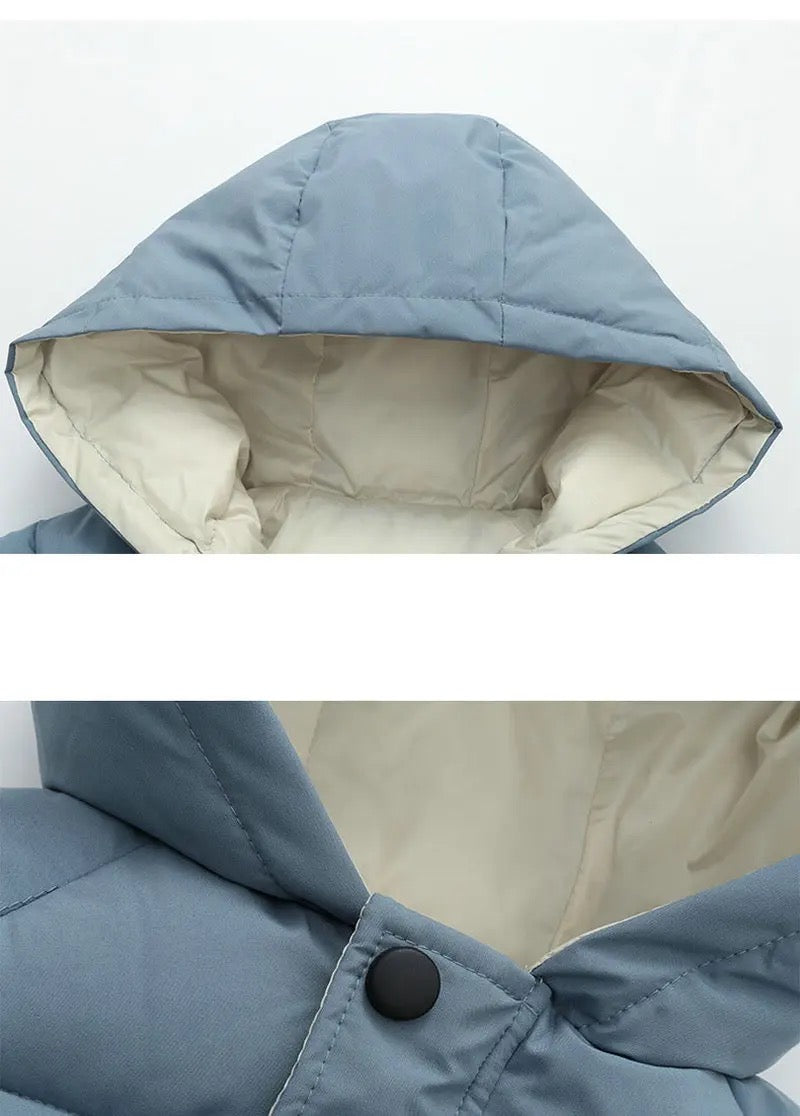 WinterKids Parka Dziecięca – Wodoodporna i Ciepła Kurtka Zimowa dla Dziewczynek i Chłopców • Modna Kurtka Zimowa • Wygodna i Trwała